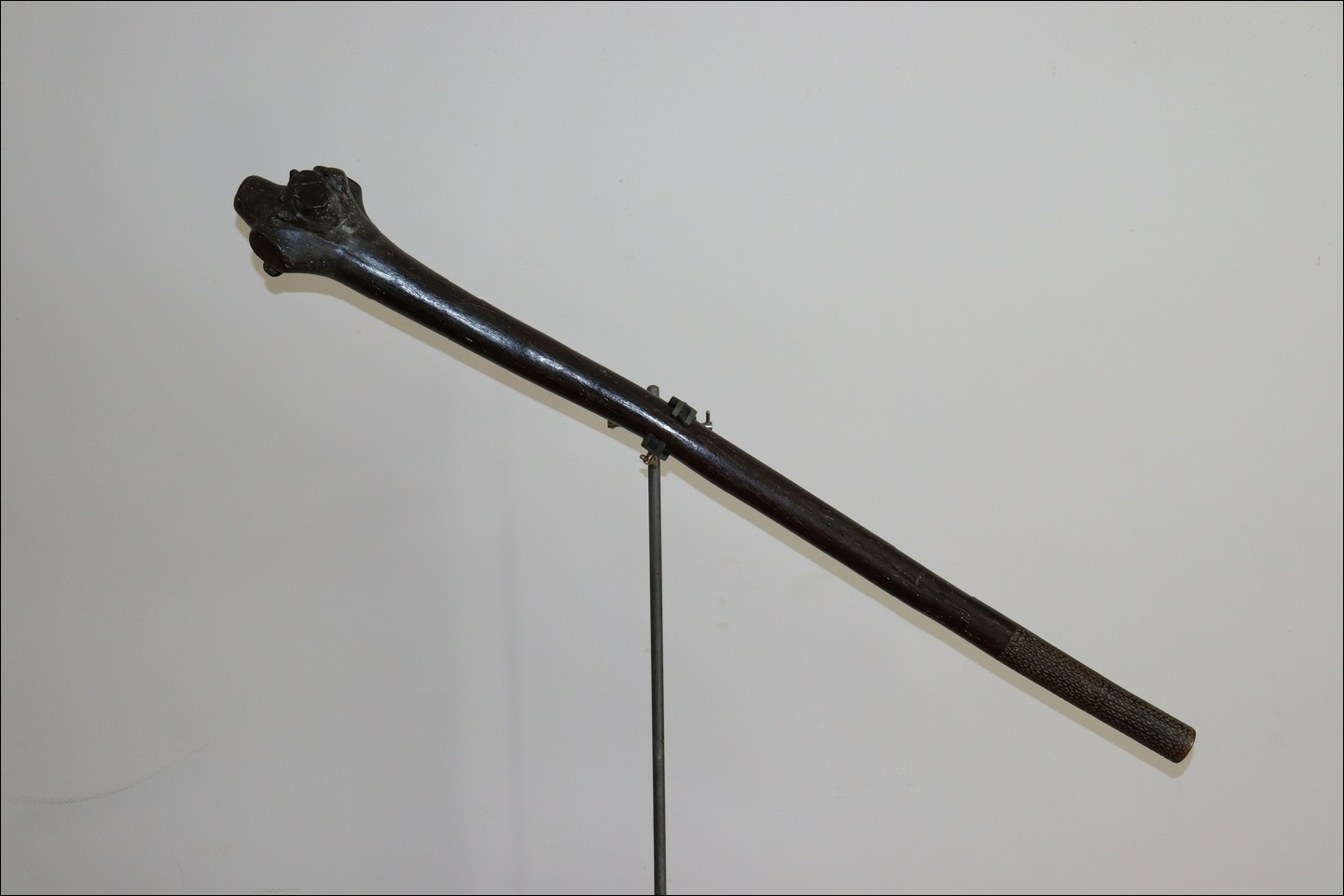 19th century Fijian vunikau bulikia, 19th century Fijian vunikau club, Vunikau-bulibuli-sevaro, fijian vunikau, 19th century Fijian antique, 19th century Fijian club, 19th century Fijian war club, Fijian weapon, Fijian artifact, Polynesian tribal art antiques and weapons gallery, Oceanic tribal art antiques and weapons gallery, ethnographic tribal art antiques and weapons gallery, 19ème siècle Fidji massue de guerre, looking to buy Fijian tribal antiques art and weapons, buying Fijian antiques, buying Fijian clubs artifacts and weapons, buying Fijian antiques
