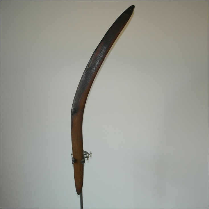 19th century Aboriginal boomerang, 19th century Australian Aboriginal club, antique aboriginal weapon, antique aboriginal boomerang, antique 19th century Aboriginal club, Australian Aboriginal artifact