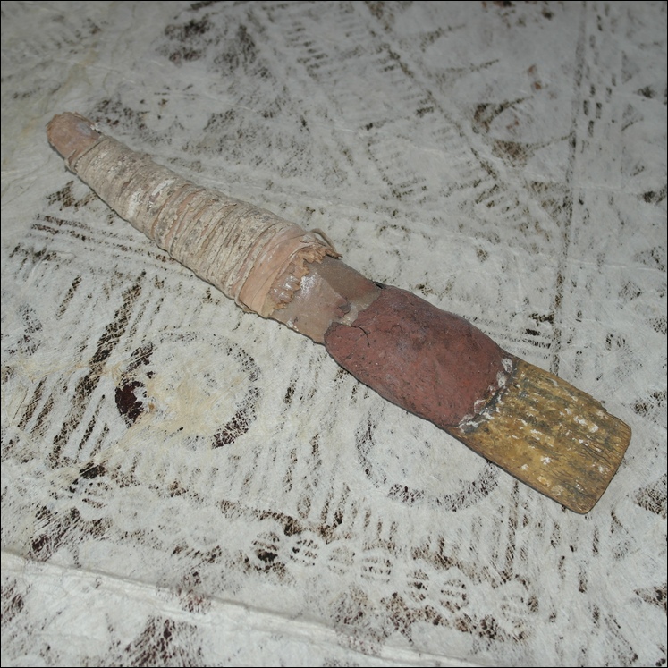 Aboriginal stone bladed knife Leilira, Aboriginal artifact, 19th century Aboriginal artifact, antique aboriginal